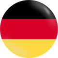 Germany flag circle